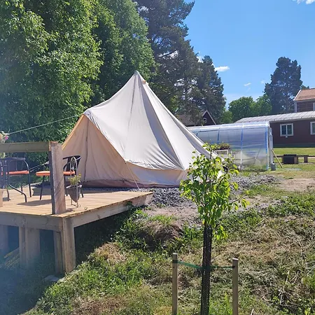 Sjugare Gard Glamping Villa Leksand Exterior photo