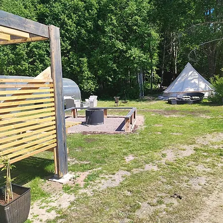 Sjugare Gard Glamping Villa Leksand Exterior photo